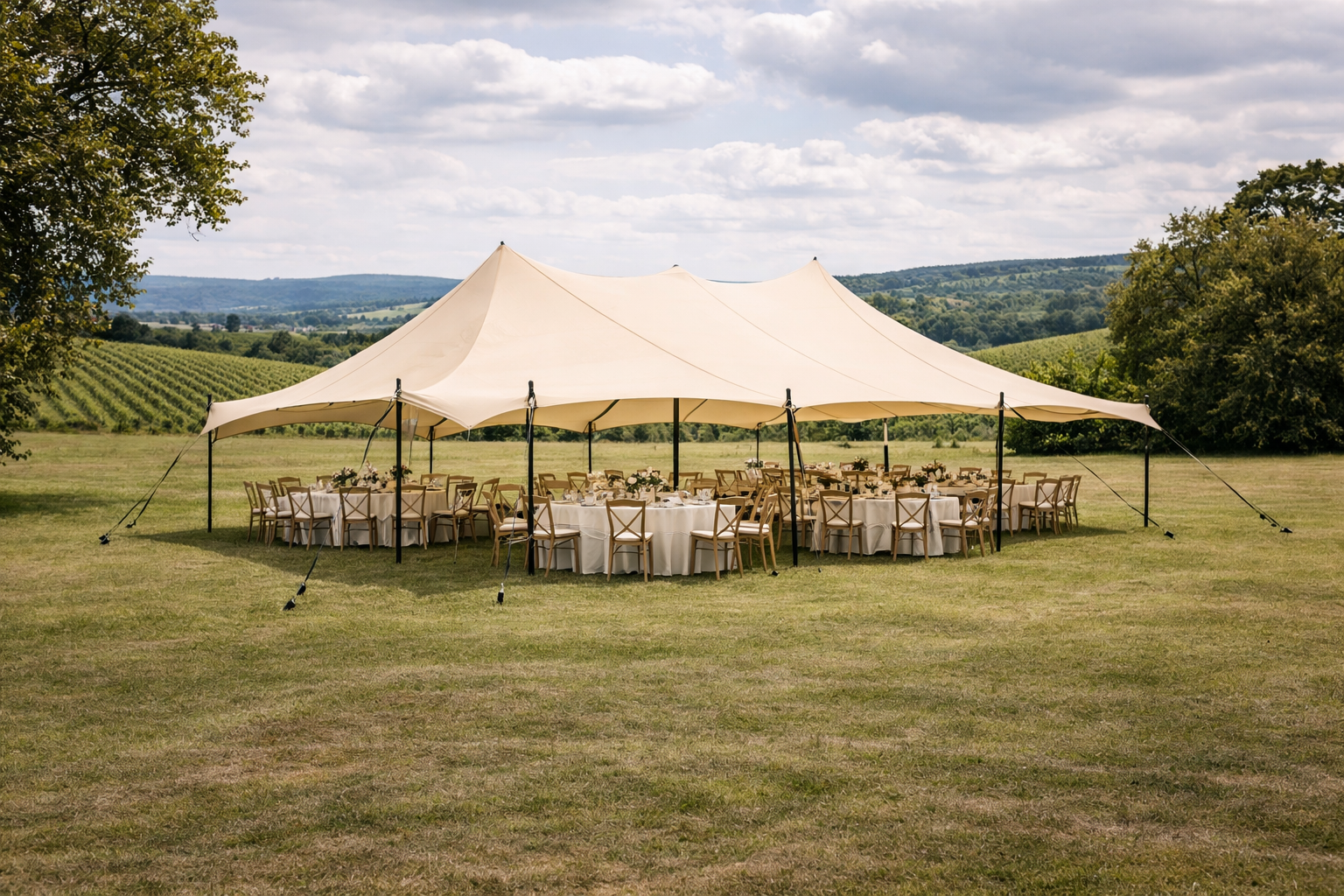 Tente Stretch Nomad 10x15m