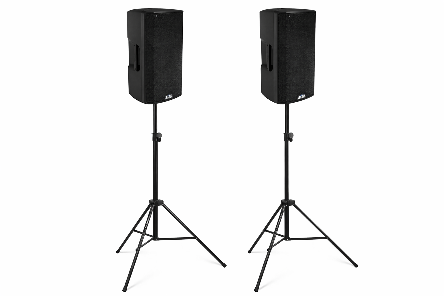Haut-parleurs Alto sur trépieds ajustables